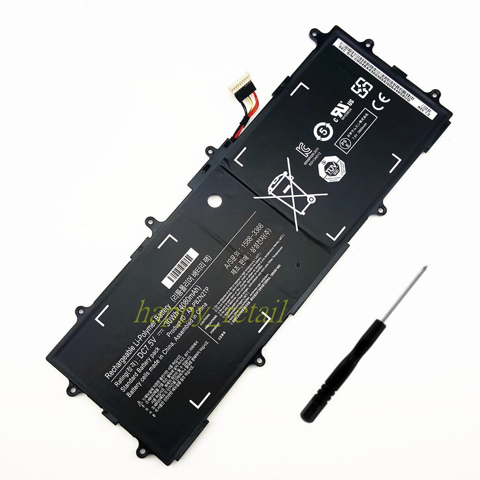OEM New Battery For Samsung XE503C12-K02US NP110S1K ATVI Book 9 Lite Chromebook
