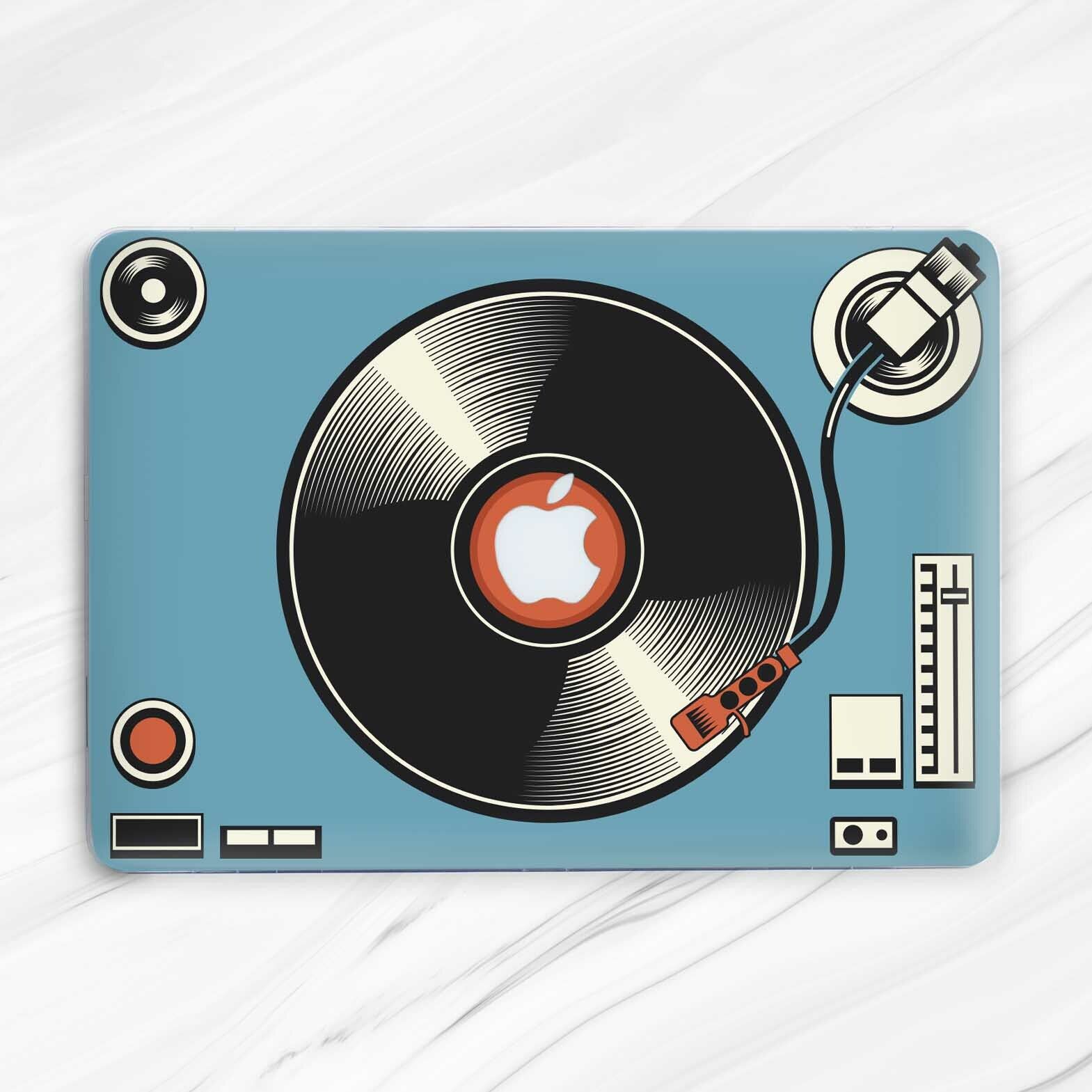 Vinyl Record Player Retro Music Cute Hard Case For Macbook Air 13 Pro 16 13 15