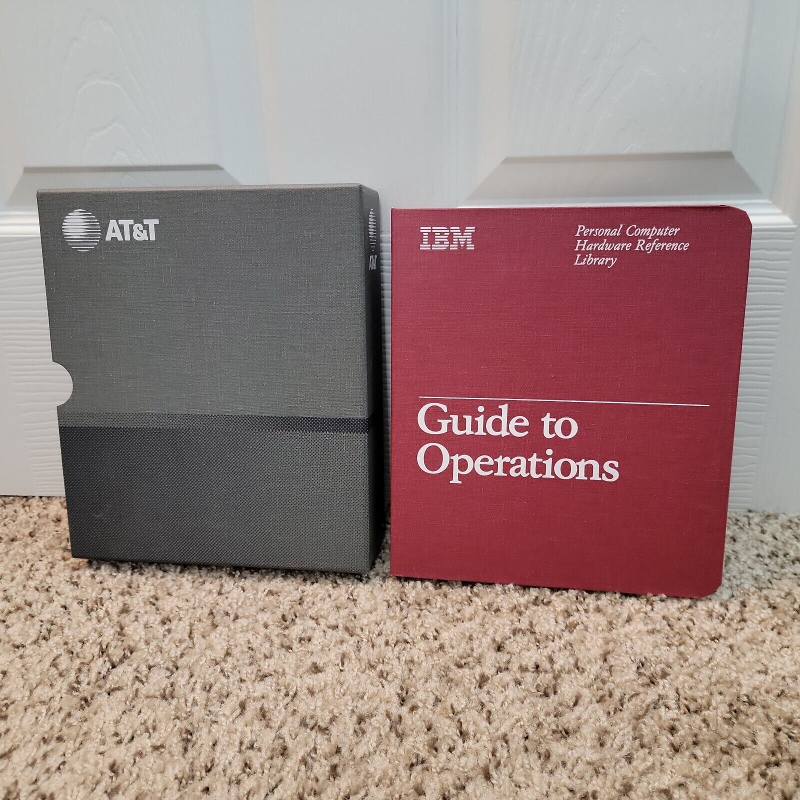 IBM Guide to Operation of Personal Computer AT Book Clean Vintage Retro