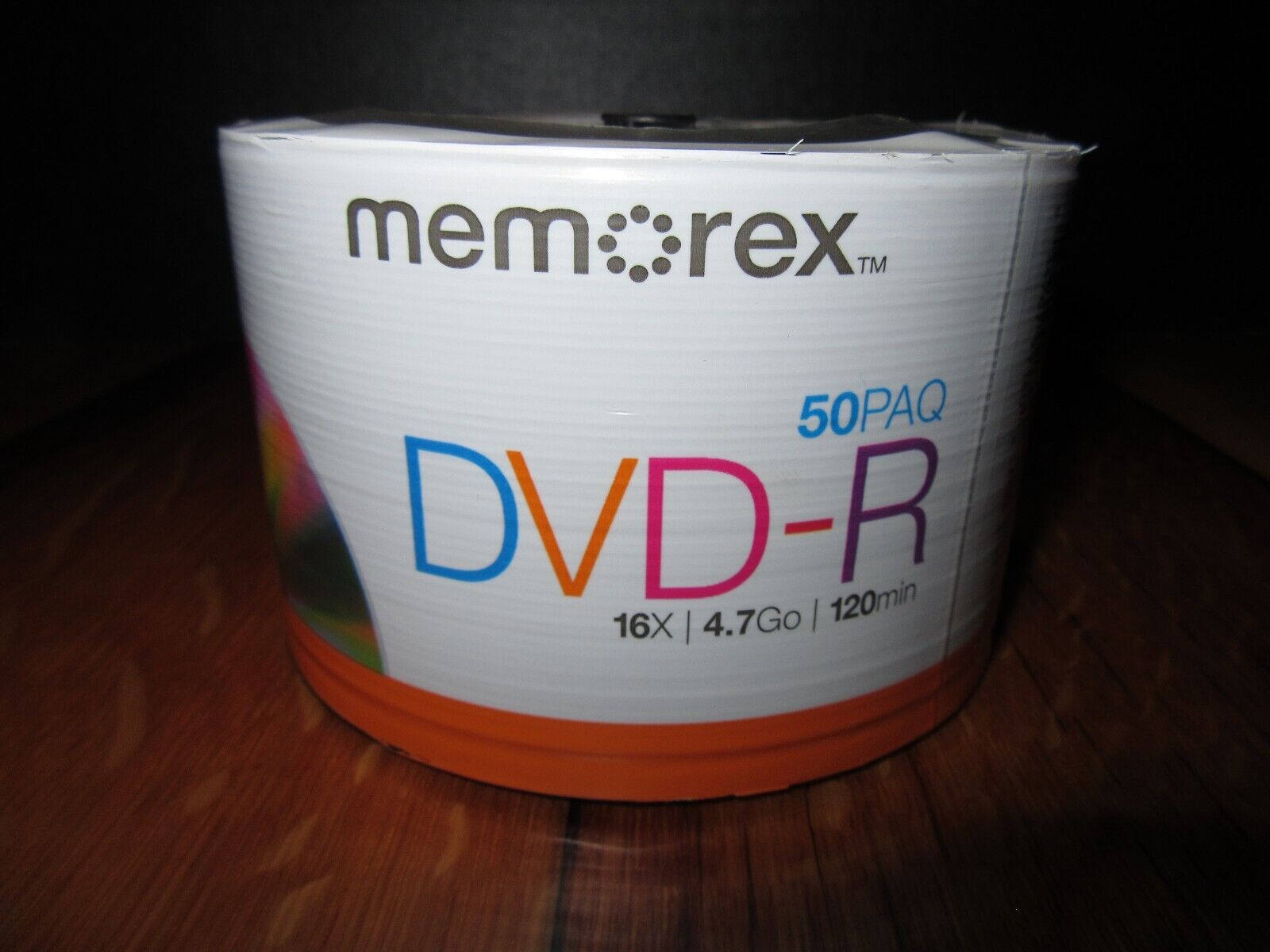 Memorex DVD-R 50-Pack 4.7GB 16X 120 Minutes Factory Sealed