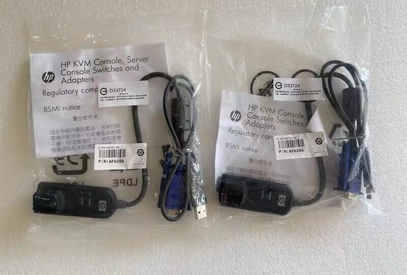 HP 748740-001 KVM USB INTERFACE ADAPTER CABLE AF628A 520-916-501