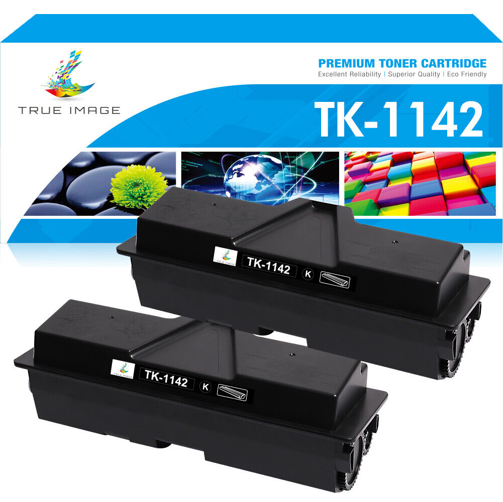 2PK TK1142 Toner Cartridge For Kyocera TK-1142 FS-1135 MFP 1035 M2535dn M2035dn