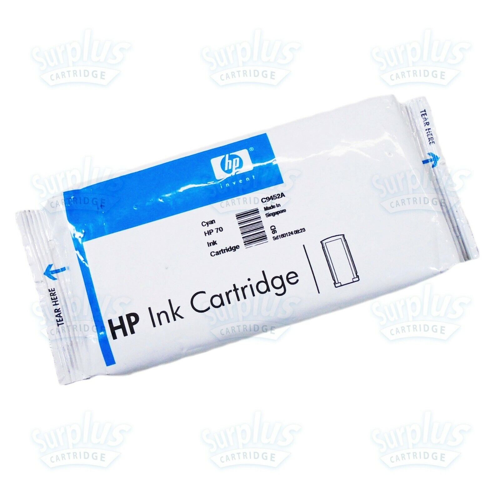 Genuine HP 70 Cyan Ink 130ml C9452A Q6675D L3S81B E1L21B Q6675A