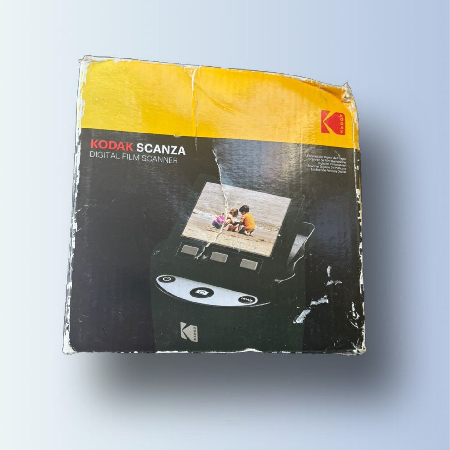 KODAK SCANZA Digital Film & Slide Scanner – Converts 35mm, 126, 110, Super 8 CIB