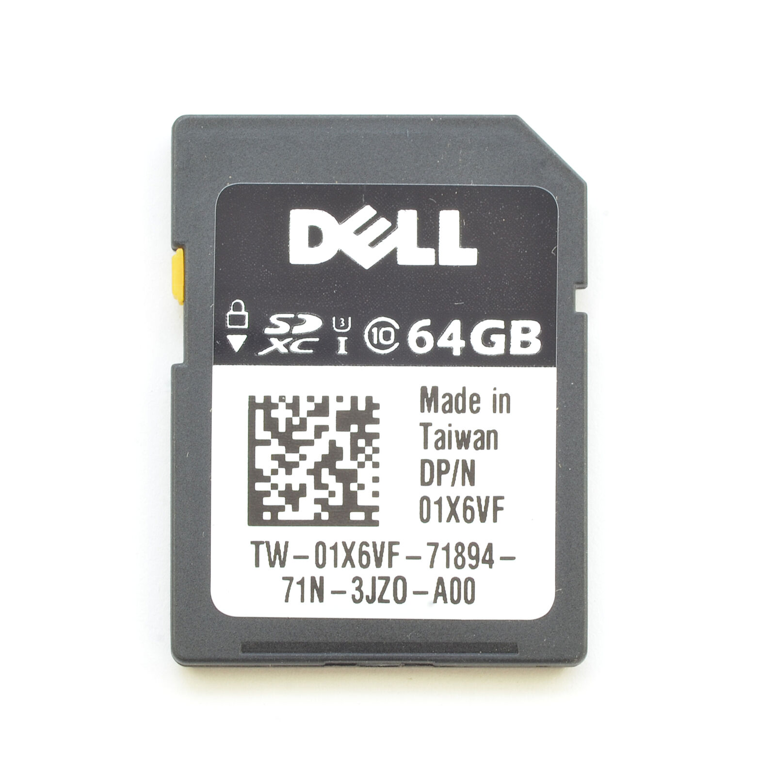 Dell 01X6VF 64GB iDRAC vFLASH C10 SDXC SD Card Module 1X6VF 14 Gen R640 R740