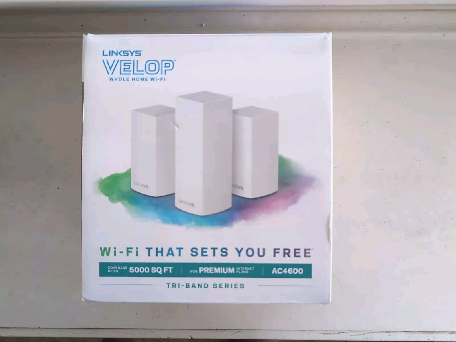Linksys Velop Ac4600 Whole Home WiFi System Tri-band Series Vlp0203bf