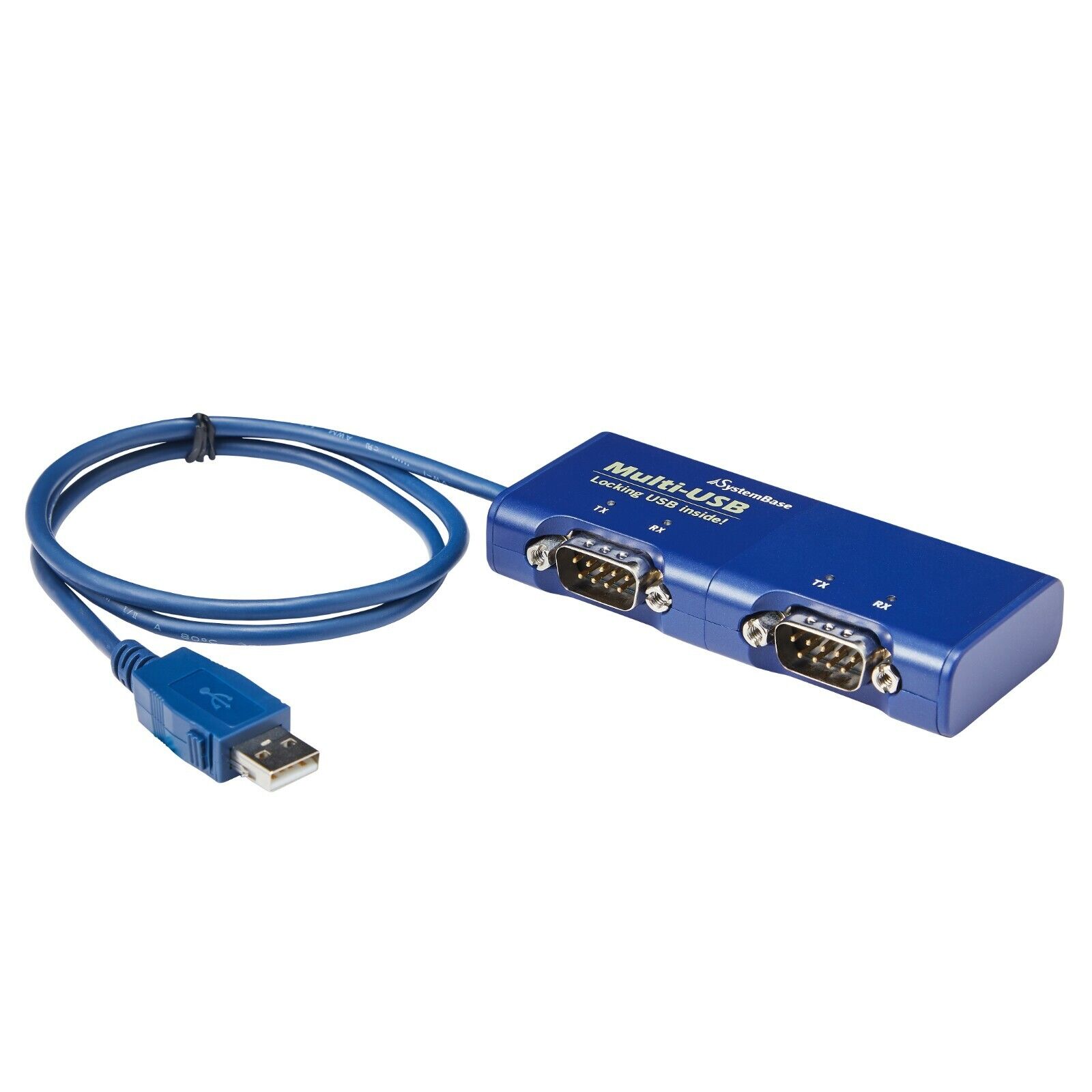USB to RS-232 2-Port DB9 Serial Adapter/Converter SystemBase Multi-2/USB RS232