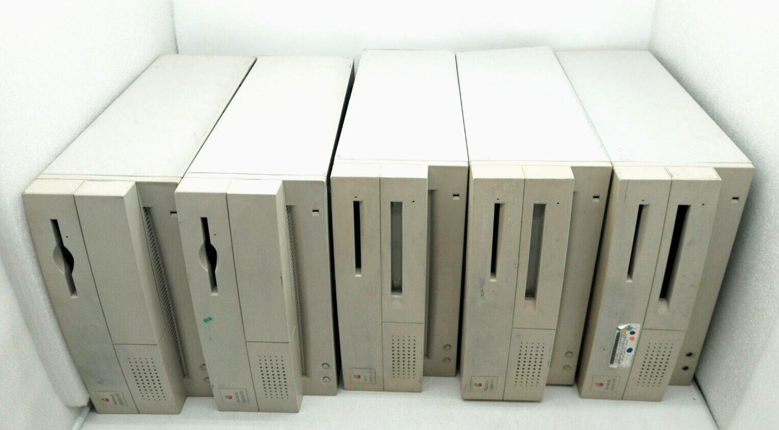 5X APPLE MACINTOSH 650 3X CENTRIS M1205 2X QUADRA M2118 1993 COMPUTERS FOR PARTS