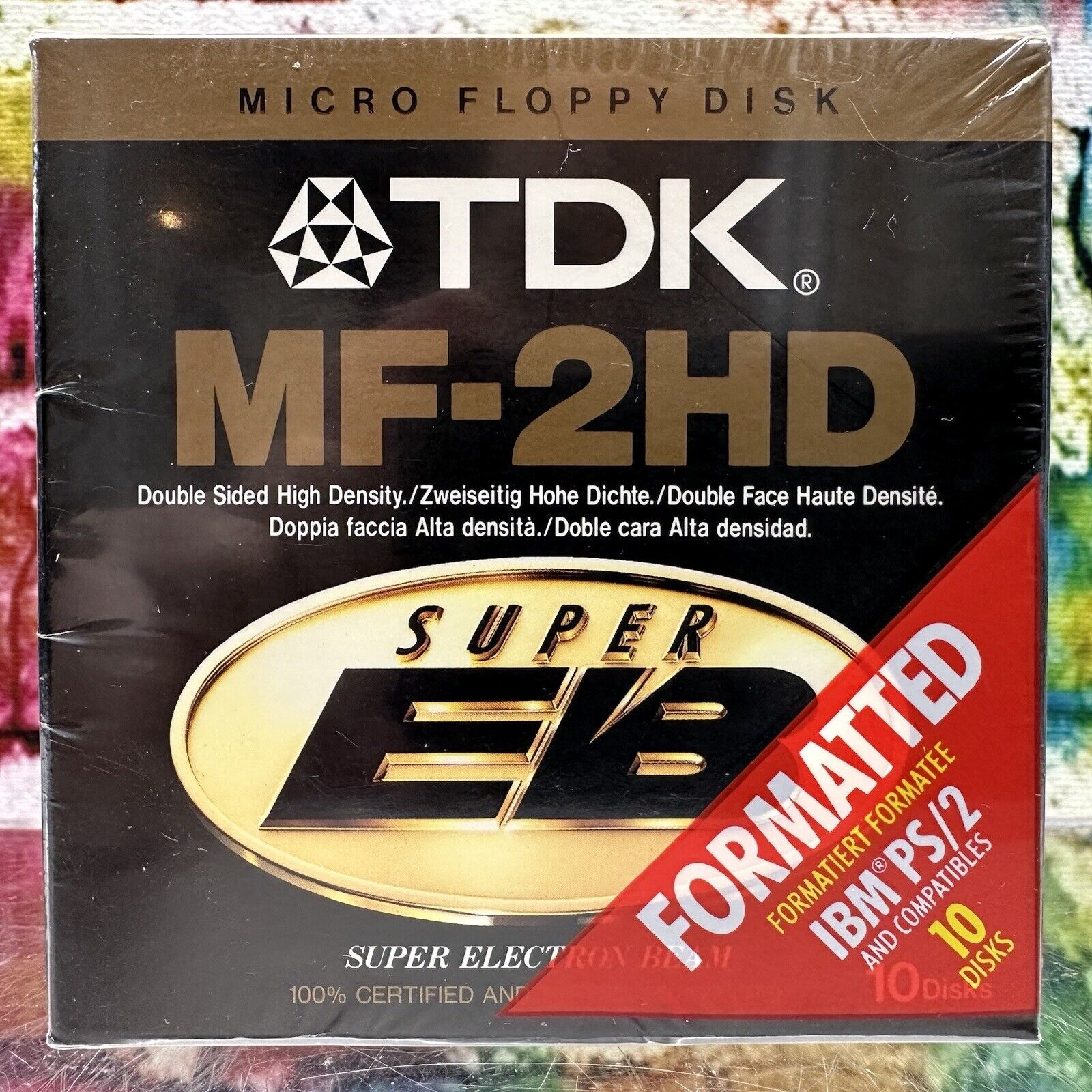 TDK MF-2HD Formatted 3.5