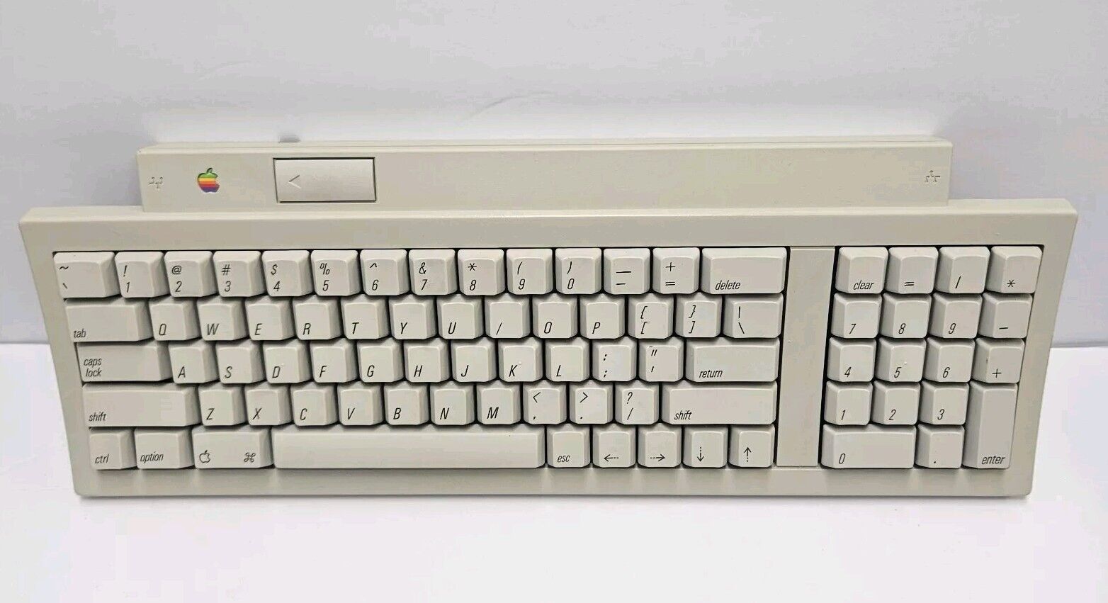 Vintage Apple Keyboard II tested working Mint Condition M0487 ++ 1991 ++