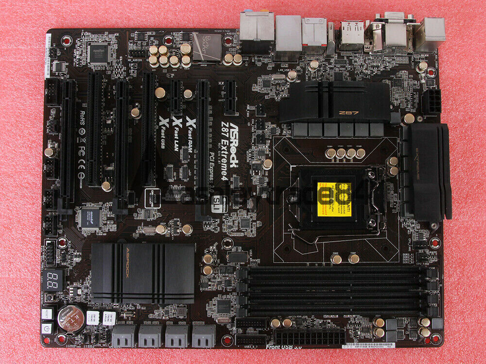 1PCS USED ASRock Z87 Extreme4 Motherboard Intel Z87 Express LGA 1150 DDR3