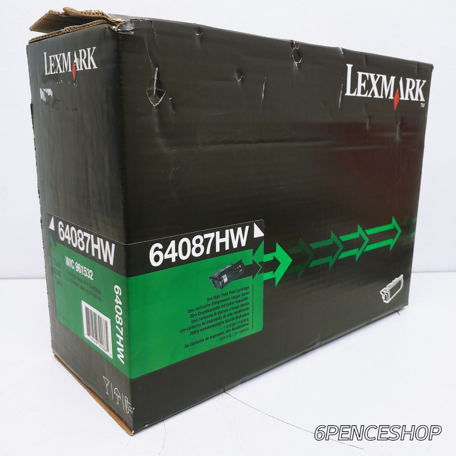 NEW Lexmark OEM 64087HW High Yield Toner Cartridge