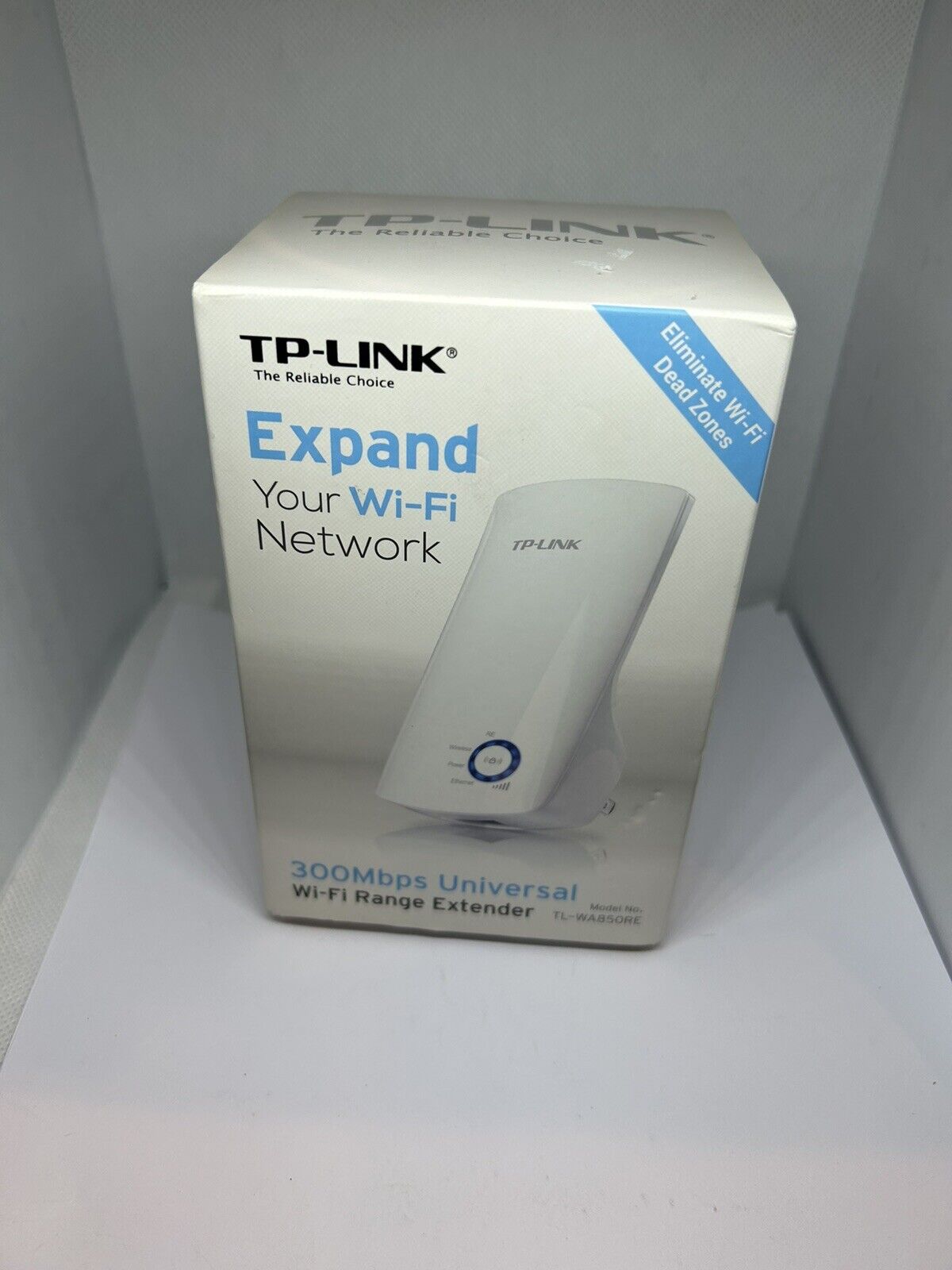 New TP-Link TL-WA850RE N300 300Mbps Universal WiFi Range Extender White