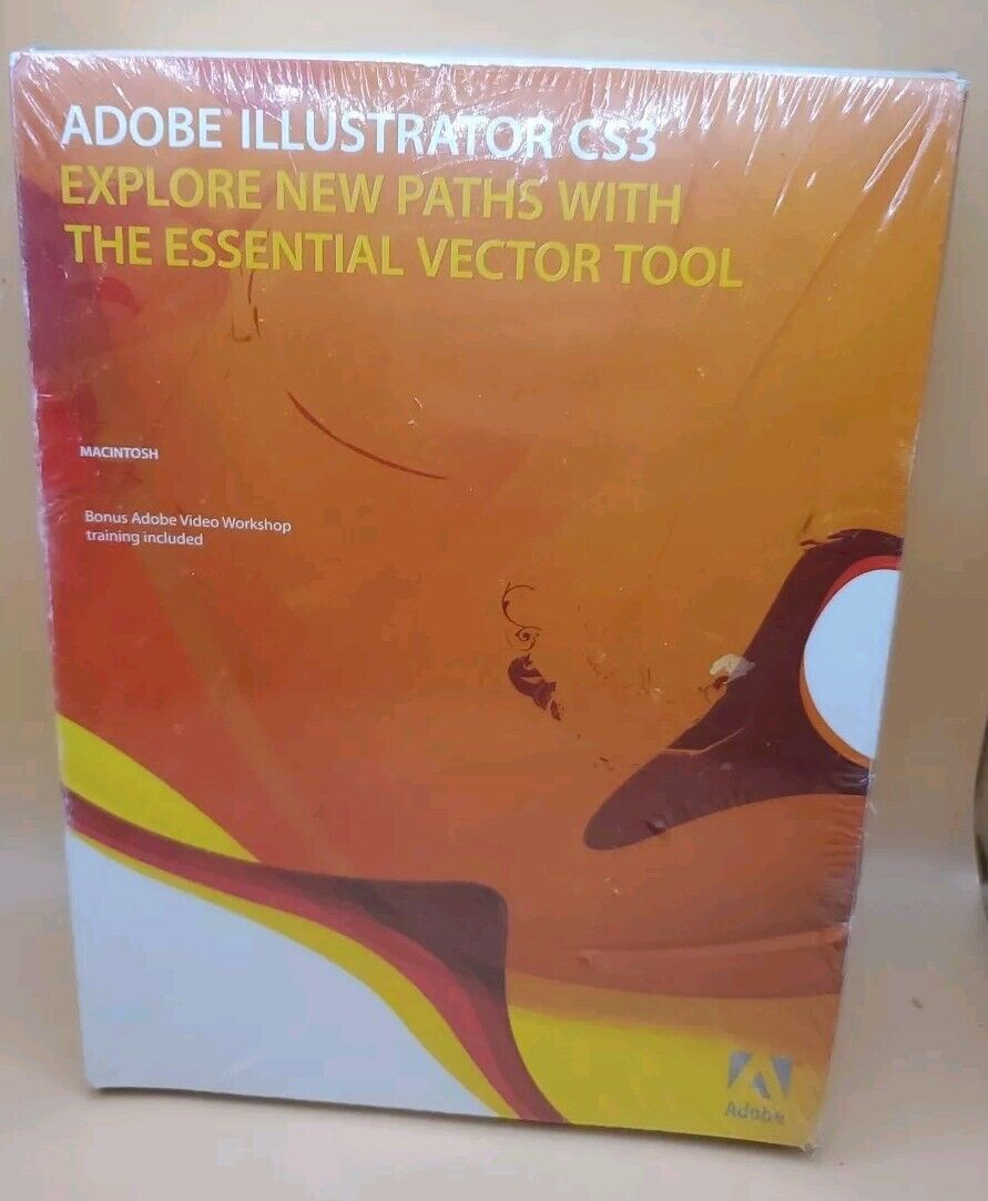Adobe Illustrator CS3 Macintosh *NEW*