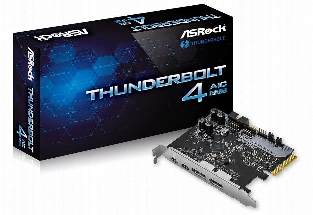 ASRock Thunderbolt 4 AIC R2.0 THUNDERBOLT4 AIC R2  Motherboard NEW