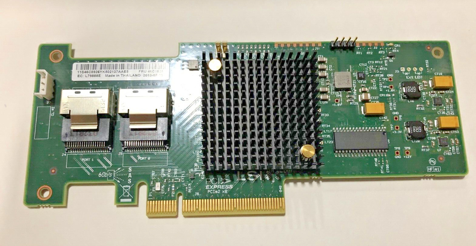 IBM LSI M1115 CONTROLLER SAS/SATA 46C8928 SAS9223-8i 9210-8i CONTROLLER CARD