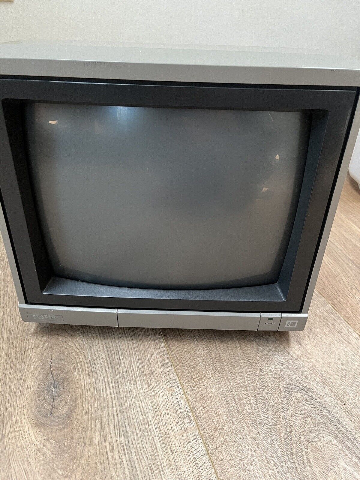 Vintage KODAK SV1300 Color Monitor Was Used For Commodore Amiga