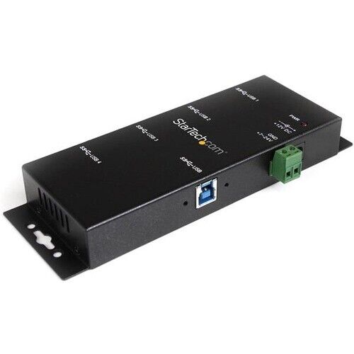 Startech 4 Port Industrial USB 3.0 Hub - 5Gbps - Mountable - Rugged USB Hub