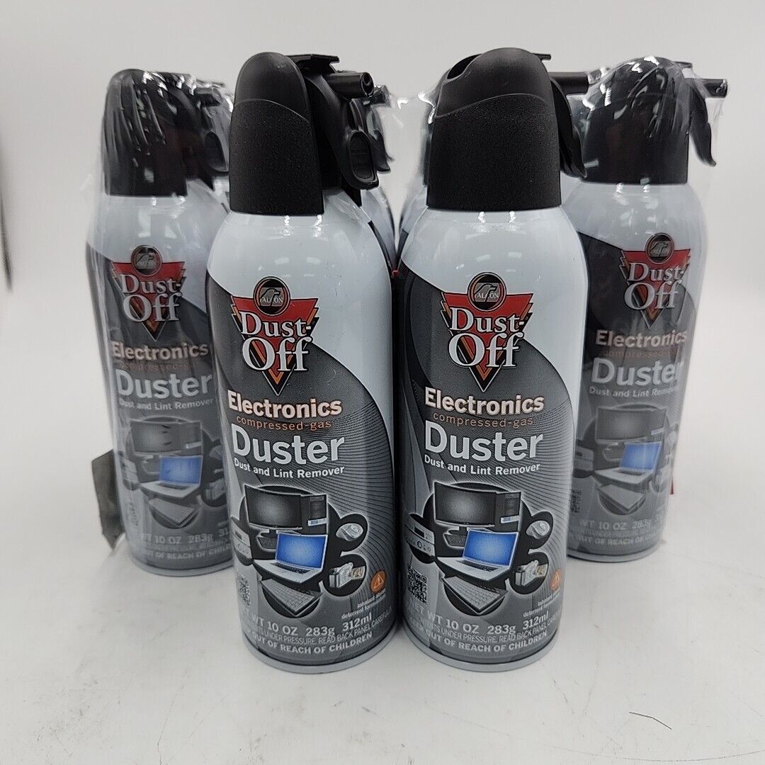 NEW Lot of 10 Dust-Off Disposable Compressed Air Duster 10oz each