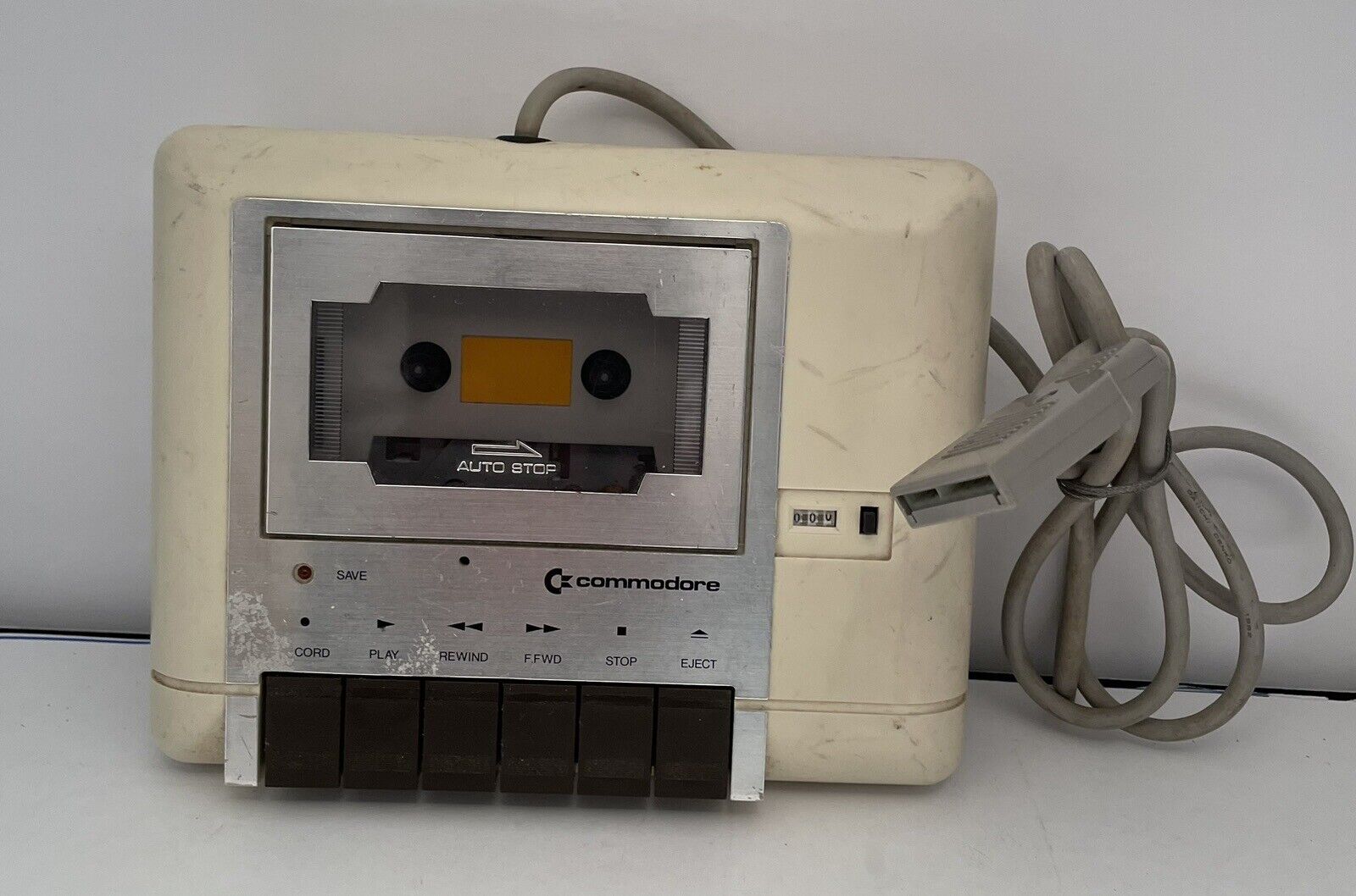 COMMODORE 1530 DATACASSETTE  Vic-20 Cassette Drive Untested