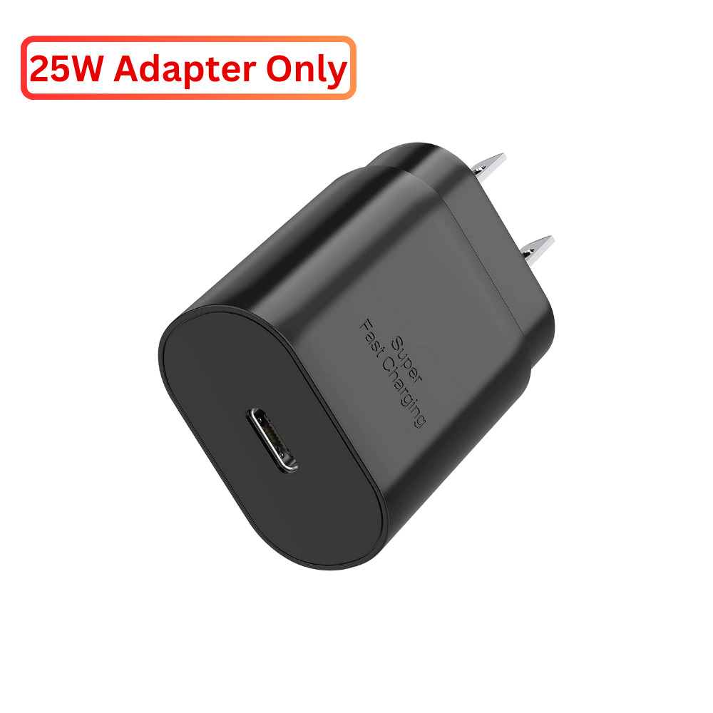 25W USB-C Super Fast Charging Power Adapter Type C Charger Block Lot For Samsung