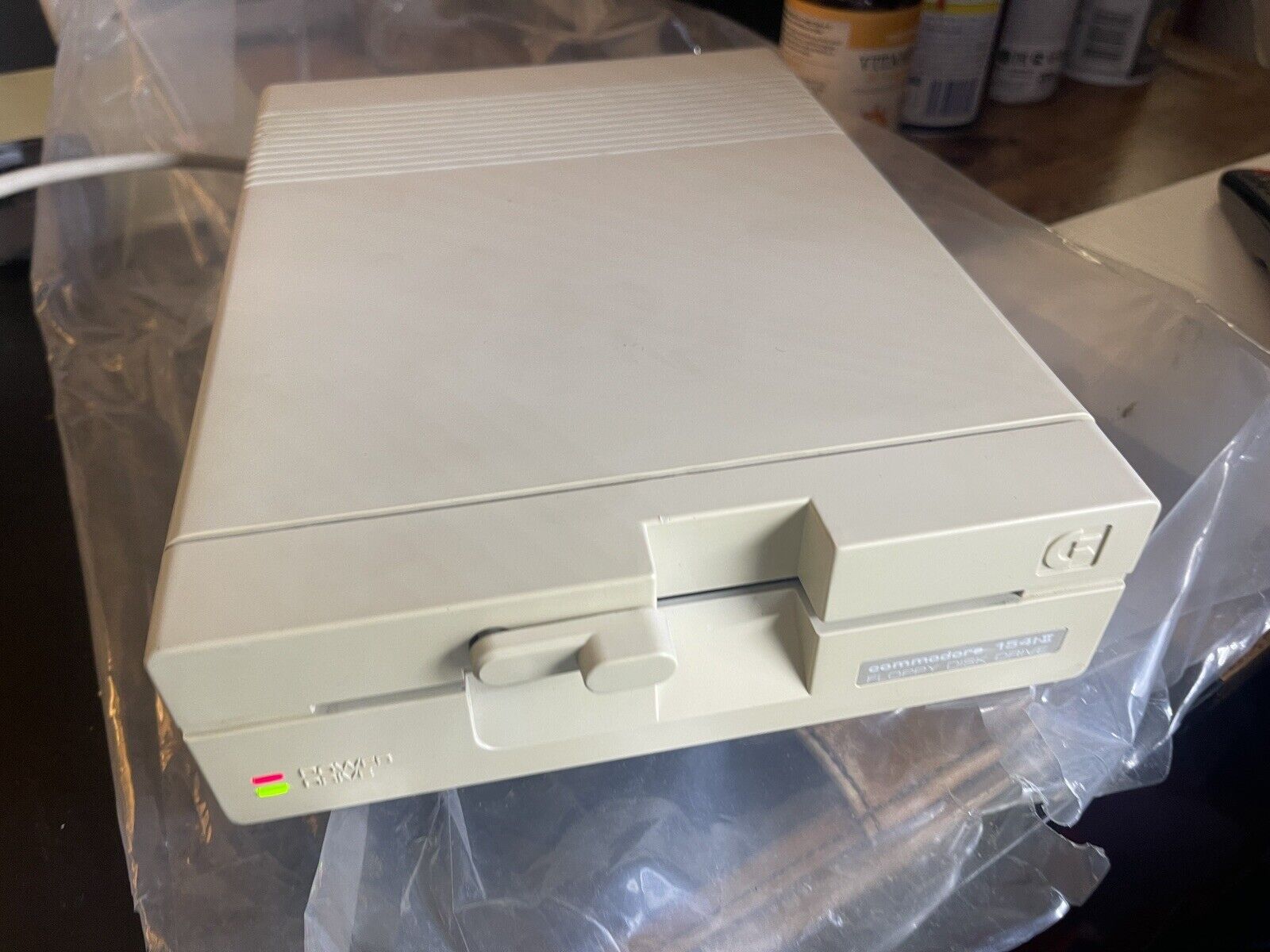 Vintage Commodore 1541-II Floppy Disk Drive UNTESTED & POWER ON (sell As Is)