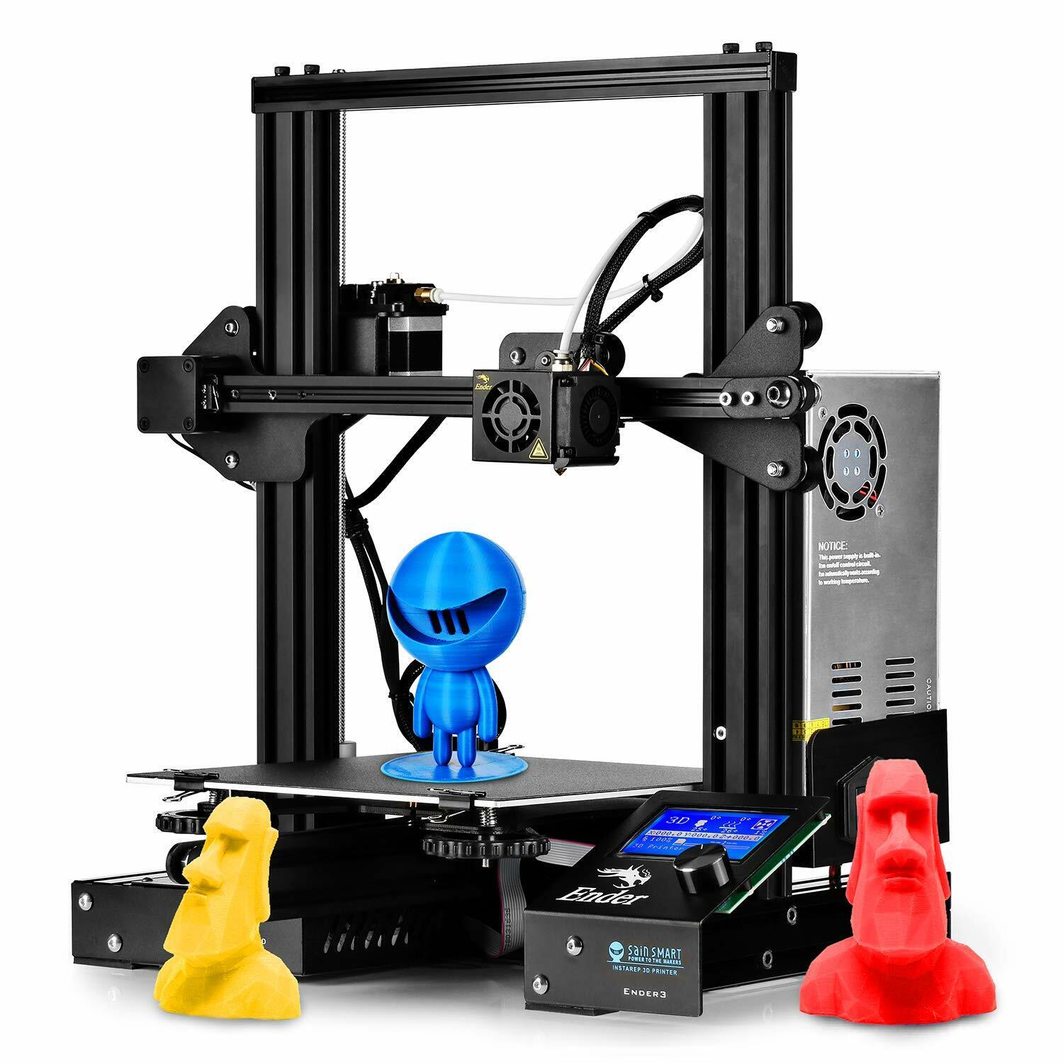 99% NEW Original Creality Ender 3 3D Printer Self Assembled Kit 220X220X250mm US