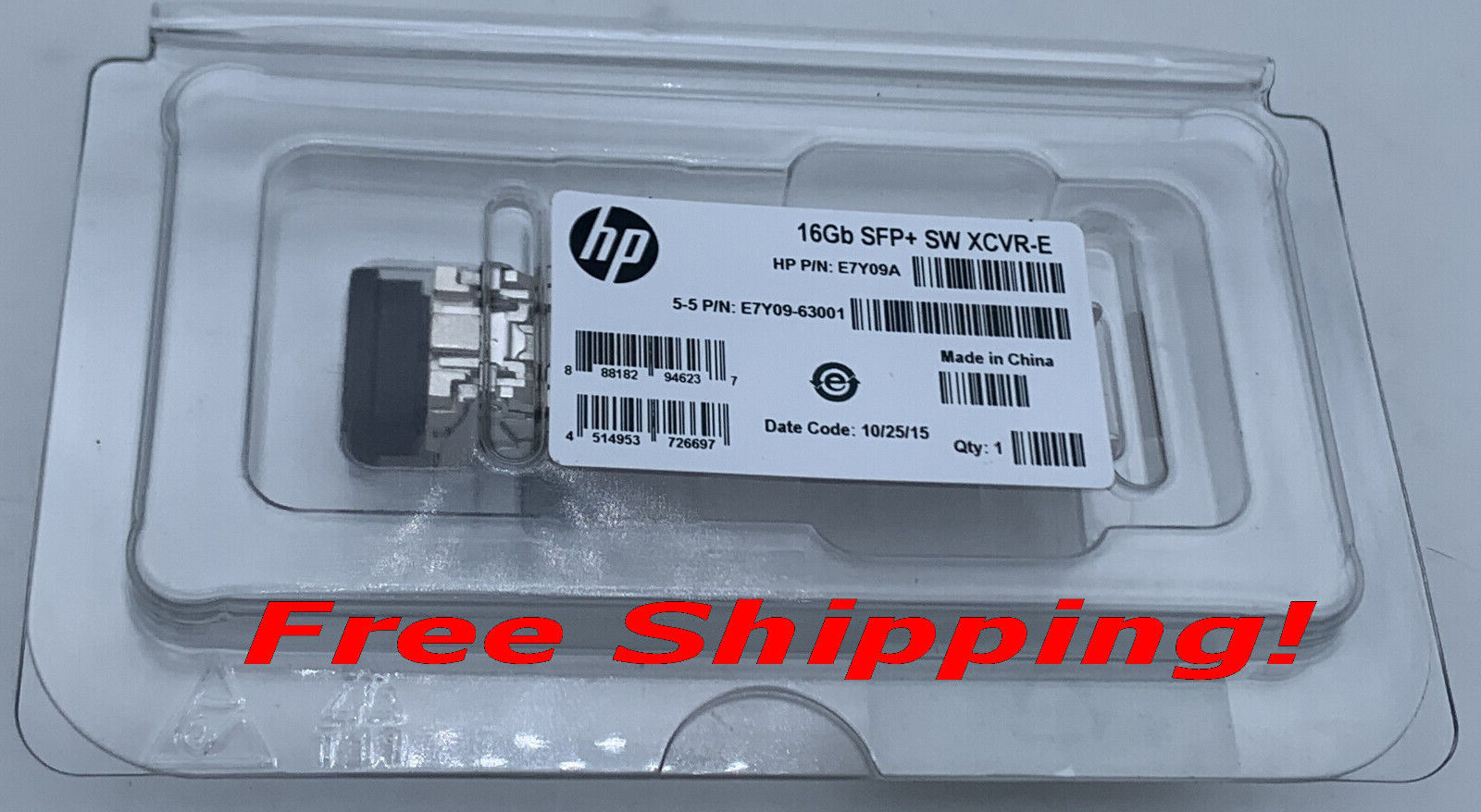 HP Genuine HPE OEM 16Gb SFP+ SW XCVR-E TRANSCEIVER  E7Y09A BRAND NEW 