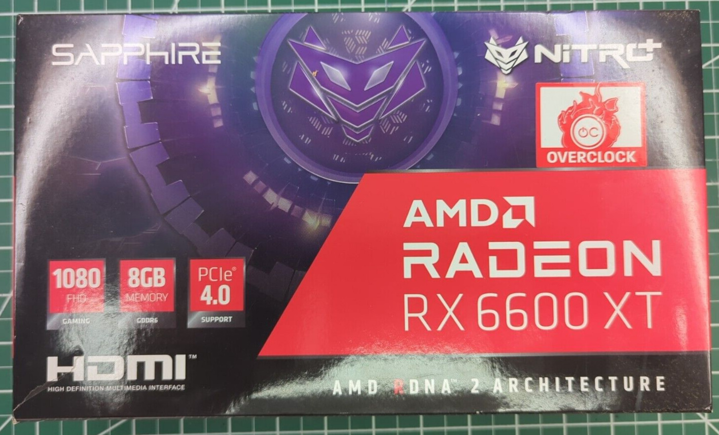 SAPPHIRE NITRO+ AMD Radeon RX 6600 XT GDDR6 8GB Graphics Card
