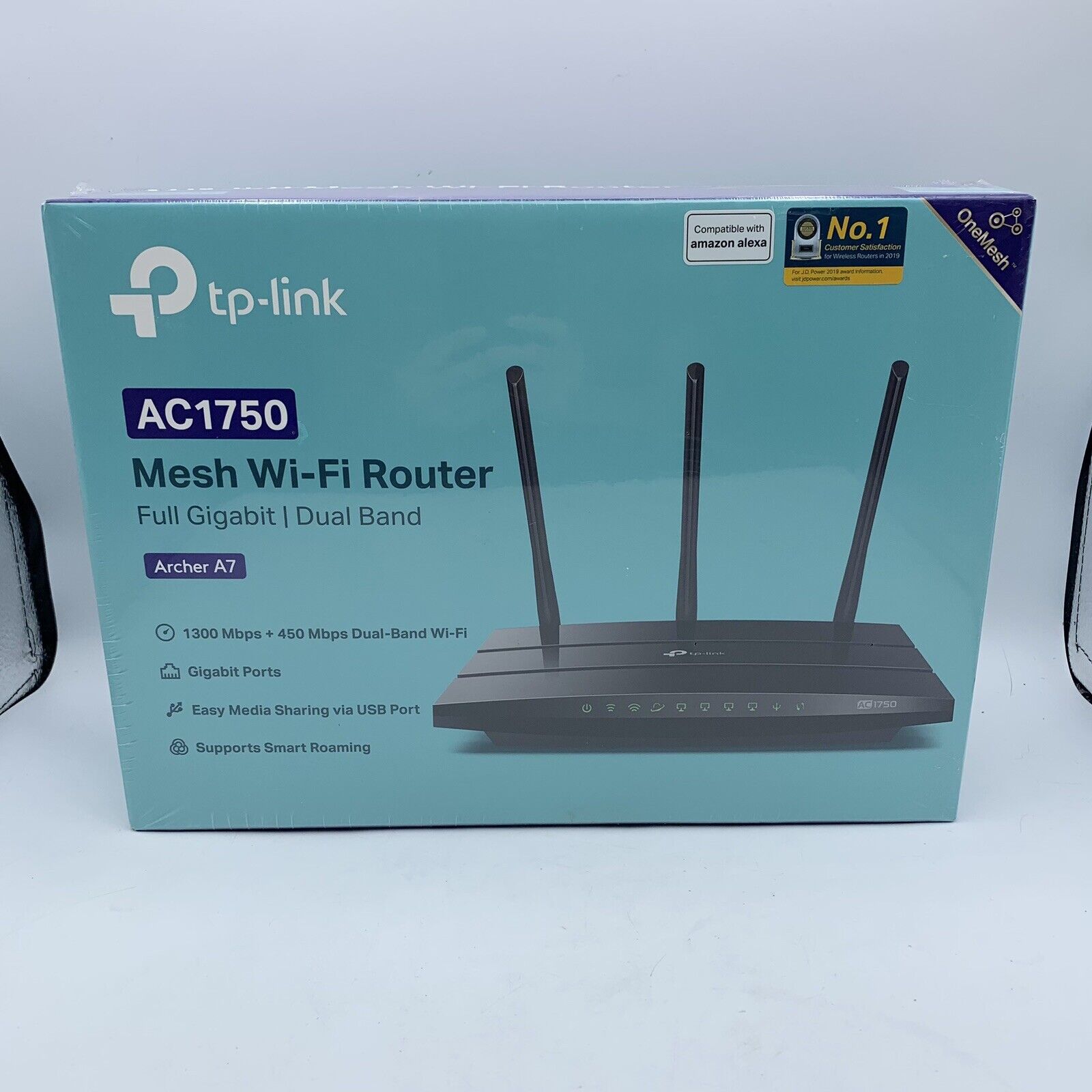 TP-Link AC1750 Smart WiFi Router (Archer A7) Dual Band Gigabit SEALED NEW