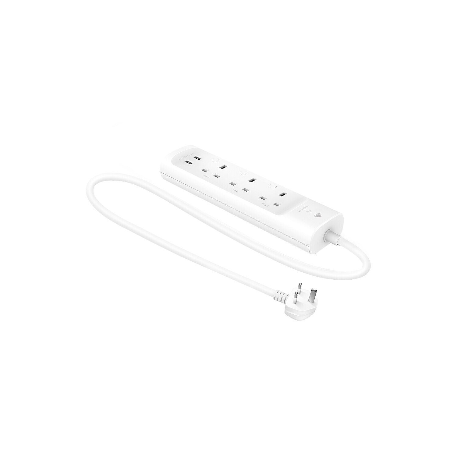 TP-LINK Kasa Smart 3-Outlet 2-USB Port Surge Protector White (KP303)