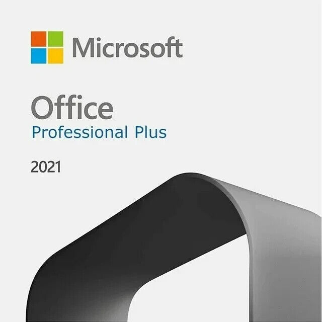 MS Office 2021 Pro Professional Plus DVD Package & Activation Key