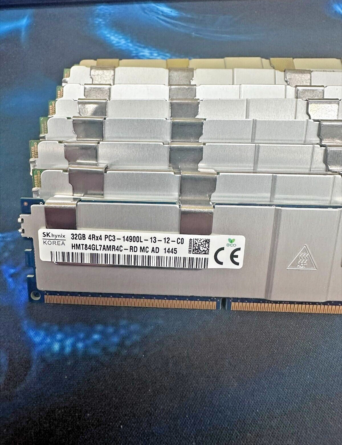 SAMSUNG 32GB PC3-14900L ECC Memory (Lot of 8) M386B4G70DMO-CMA3Q E HP 712384-081