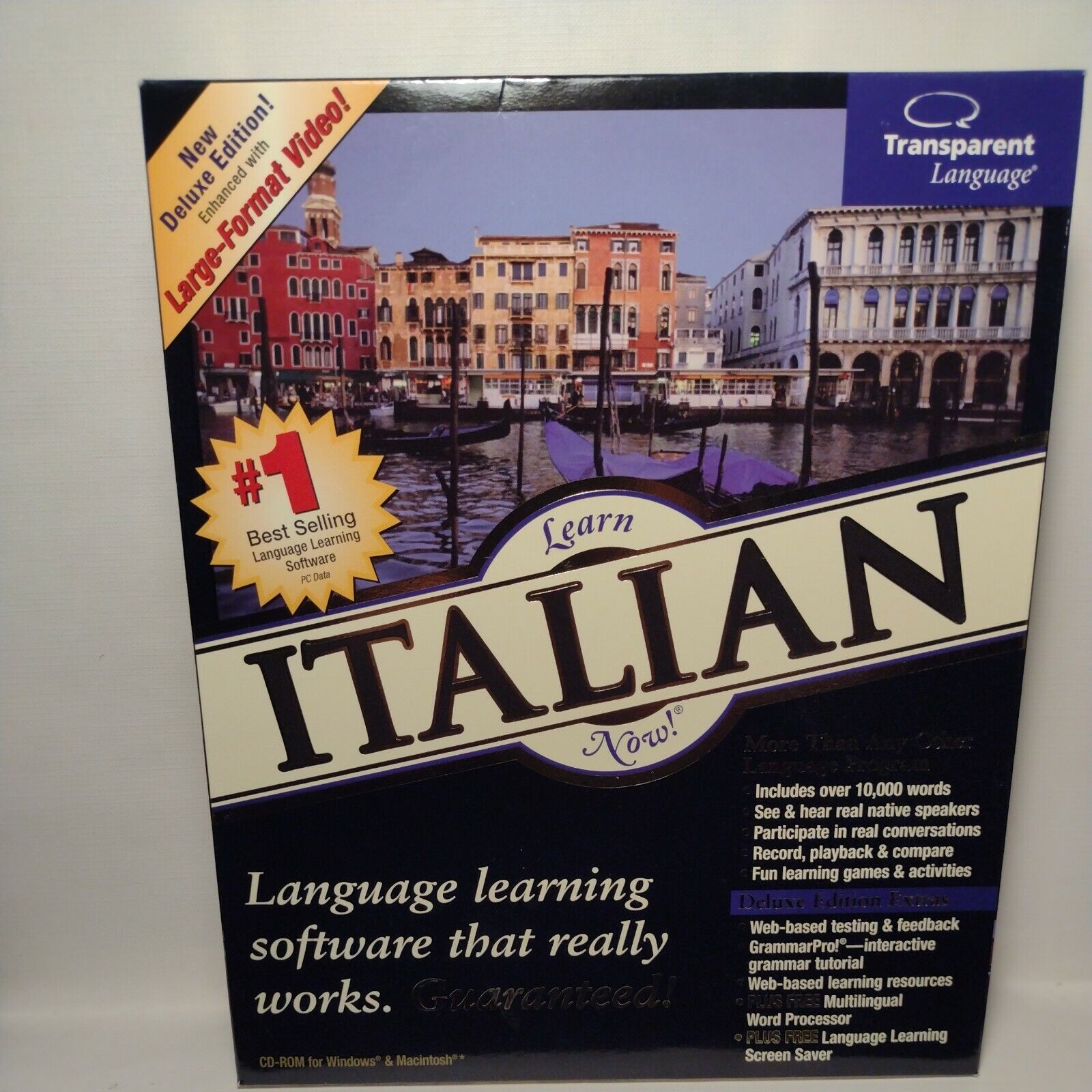 Transparent Language ItalianNow 9.0 for PC, Mac complete 