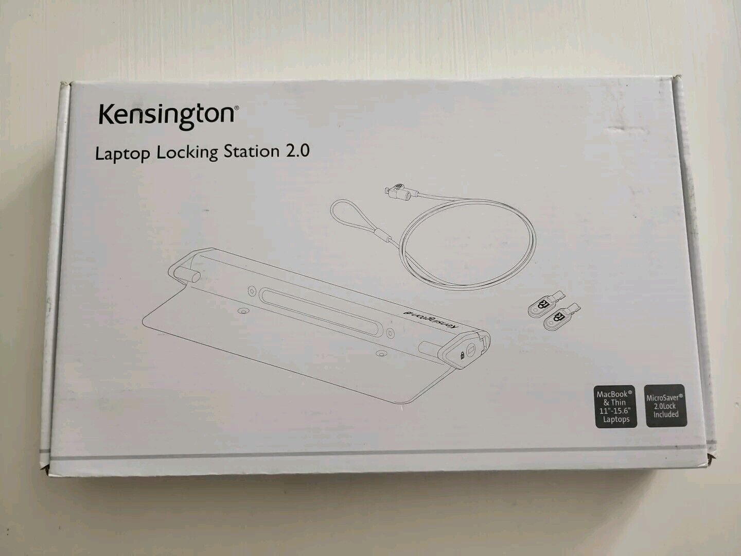 NEW Kensington laptop locking station 2.0 MacBook and thin 11\
