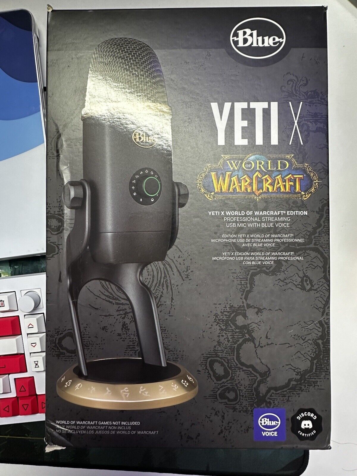 World of Warcraft Blue Yeti USB Microphone