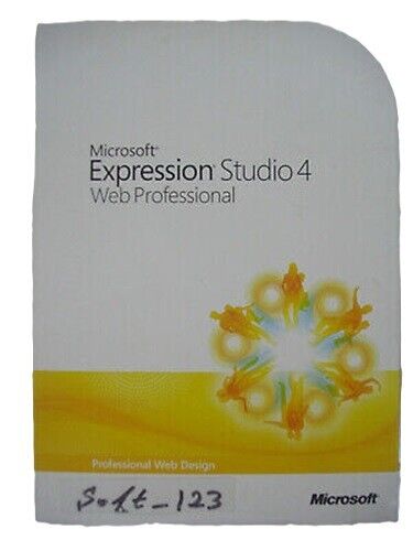 MS Microsoft Expression Studio 4 Web Professional (pre-owned)