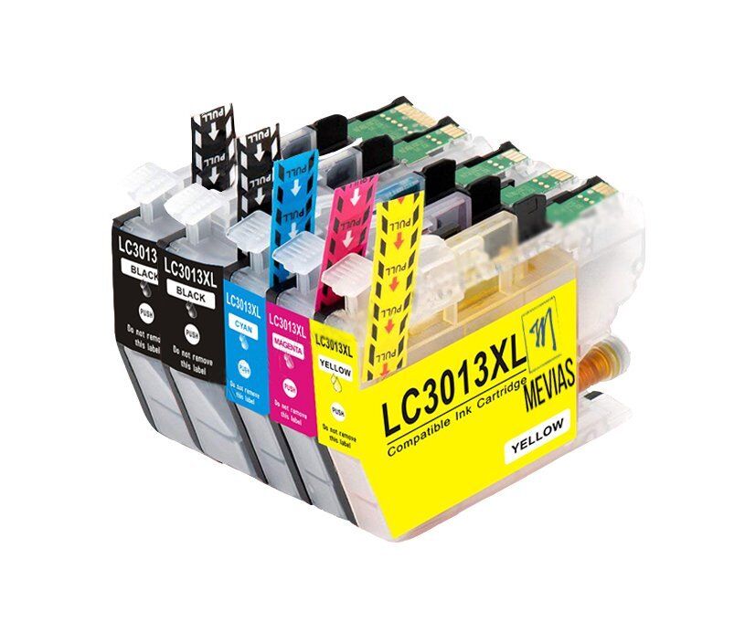 5Pk LC3013XL LC-3013 HY Ink for Brother MFC-690DW MFC-491DW MFC-895DW MFC-497DW