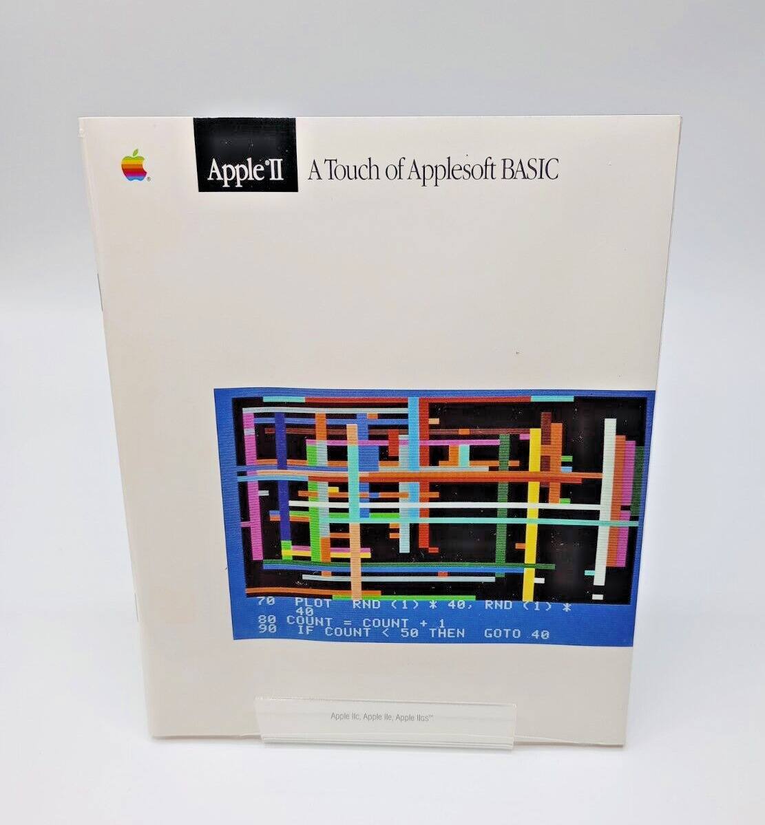 NEW/SEALED A Touch of Applesoft Basic (1986) - Manual for Apple II models