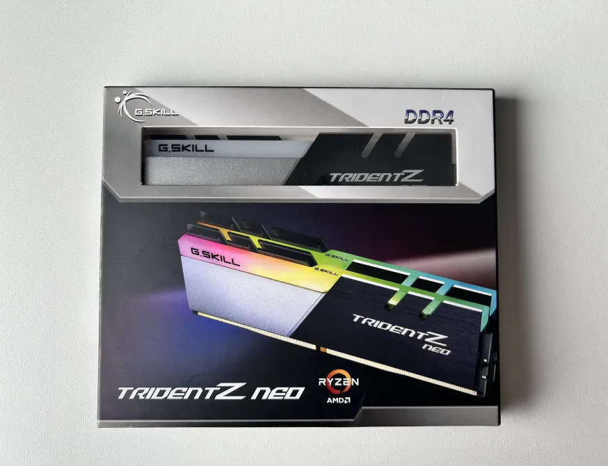 G.SKILL TridentZ Neo RGB 16GB (2x8GB) 3800 MHz *C14* DDR4 - (F4-3800C14D-16GTZN)