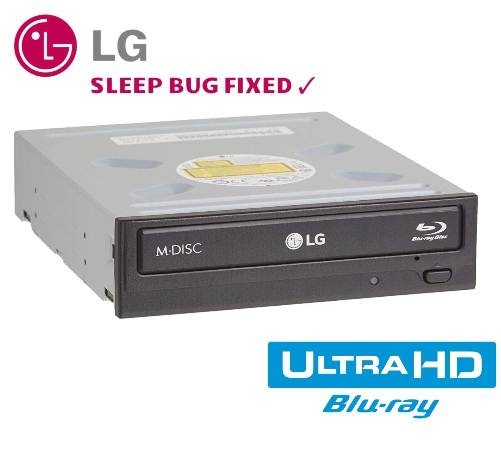 LG 4K UHD Friendly WH14NS40 Blu-Ray Drive (5.25