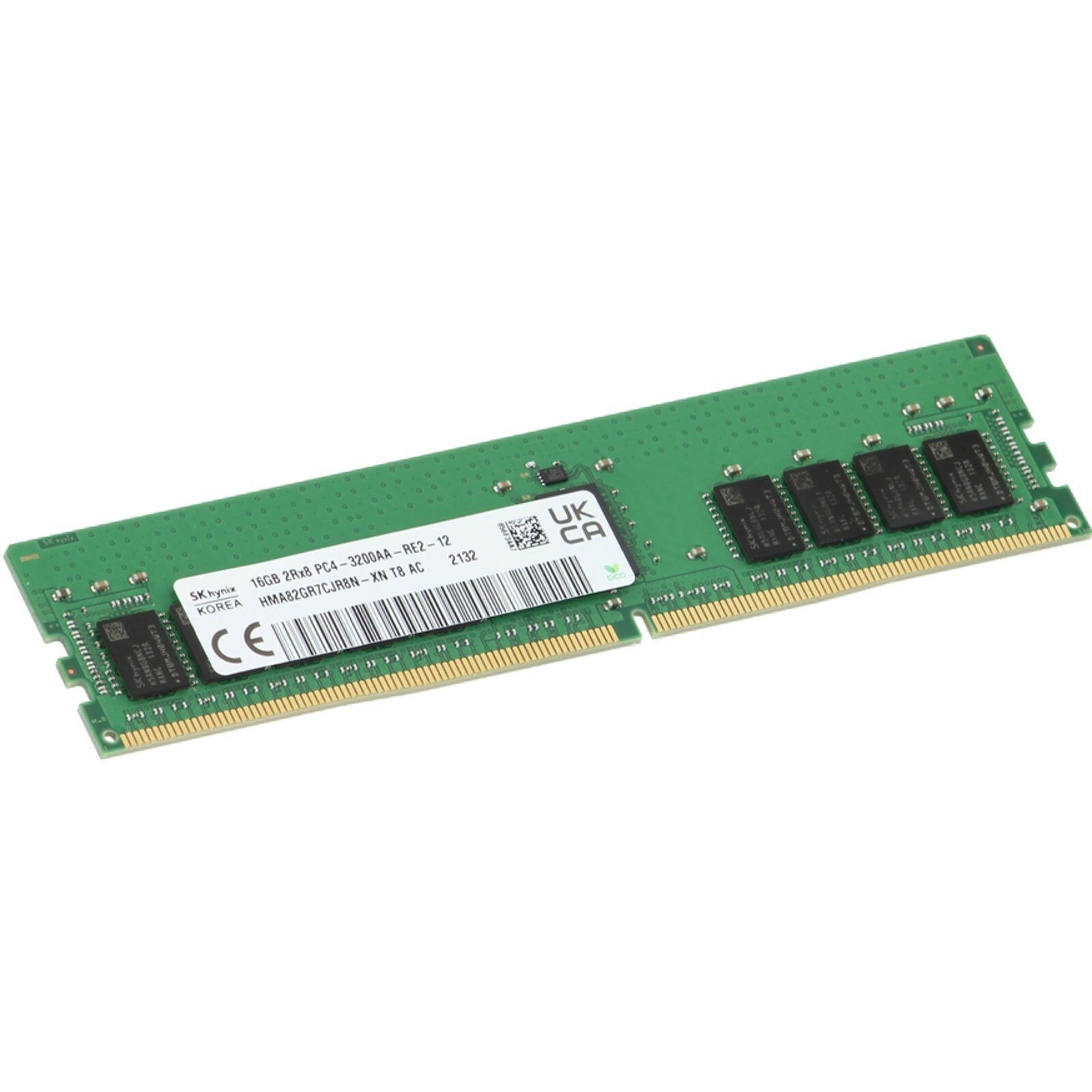 Hynix 16GB PC4-3200 2Rx8 DDR4 ECC REG RDIMM RAM Memory HMA82GR7CJR8N-XN
