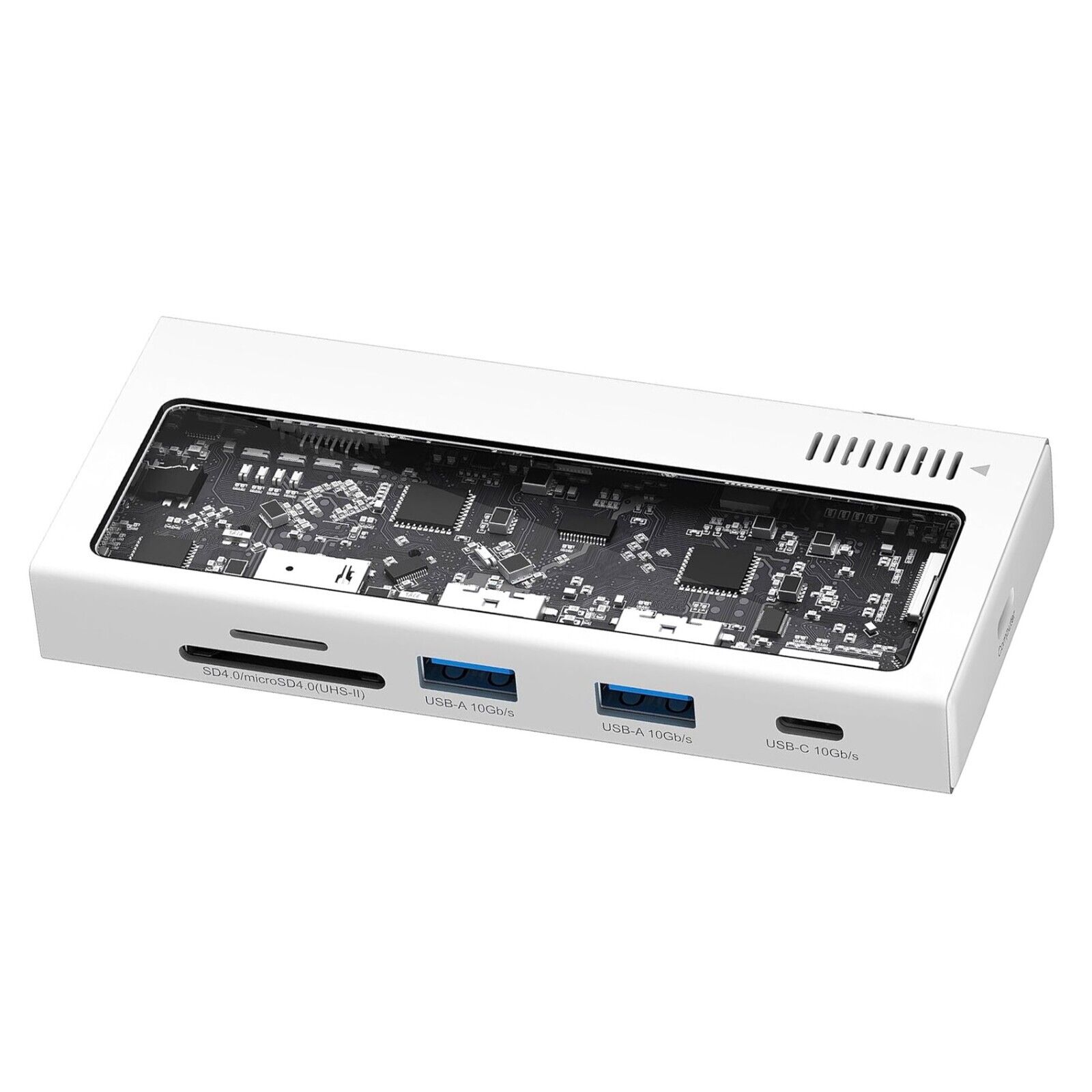 9 in 1 USB Type-C Docking Station - MAC-85W PD-USB A&C Type-Two Monitors
