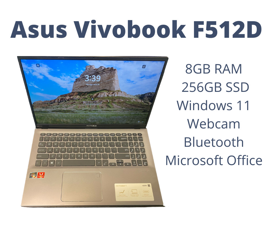 ASUS VIVO 15 F512D (AMD Ryzen 3 3200U @2.60GHZ, 8.00Gb, 256Gb SSD) Laptop
