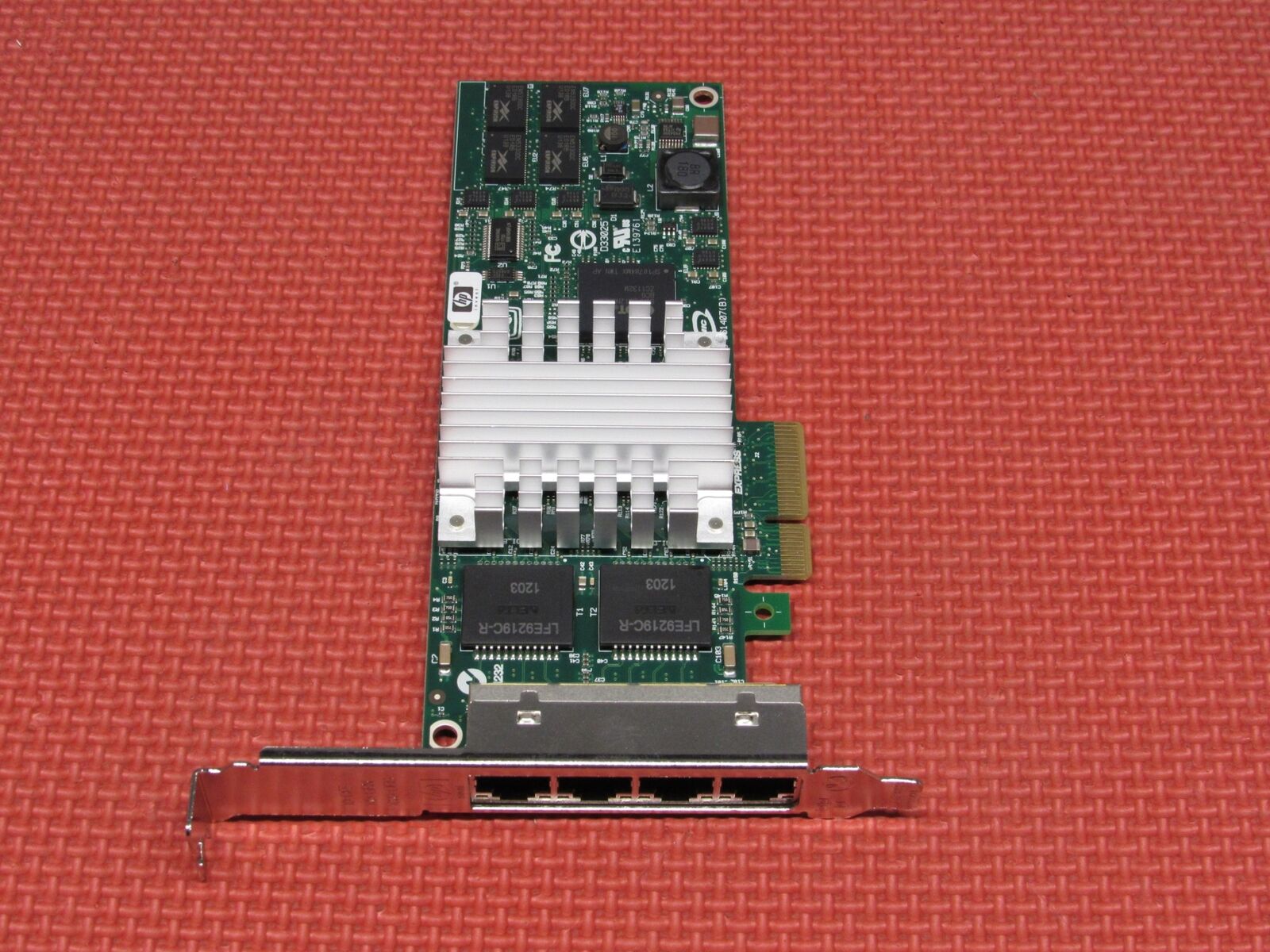 HP NC364T AD339A 4-Port Ethernet 1Gps PCIe x4 Network Adapter AD339-60001