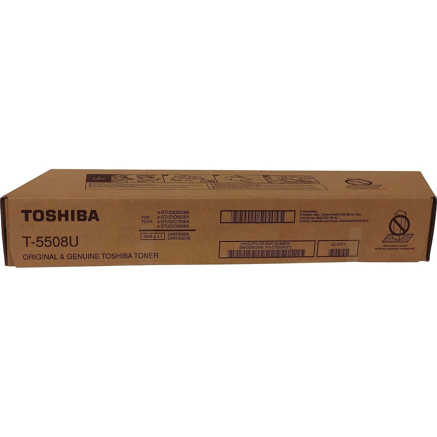 Toshiba T-5508U Extra-High Yield Black Toner T5508U