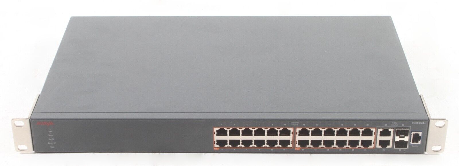 Avaya 3526T-PWR+ 24-Port Manageable PoE+ Fast Ethernet Switch; 6145543