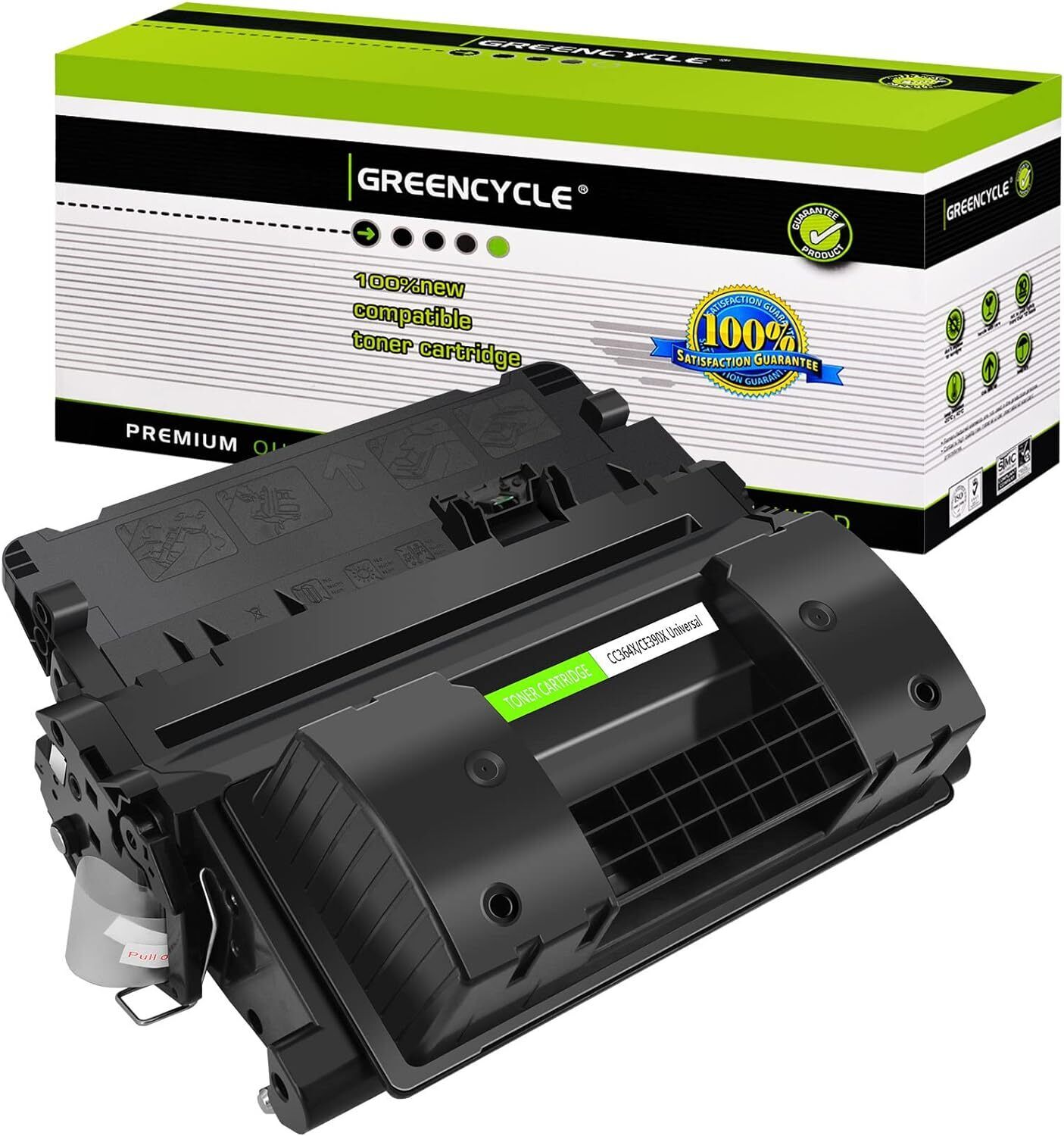 1PK Greencycle CC364X Toner for HP 64X Laserjet P4015 P4015n P4015tn P4515xm