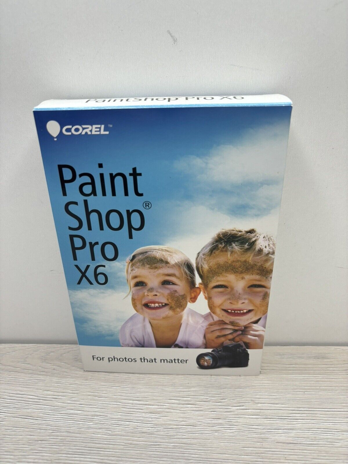 Corel Paint Shop Pro x6 COMPLETE W/ Serial number - Brand New Unopened