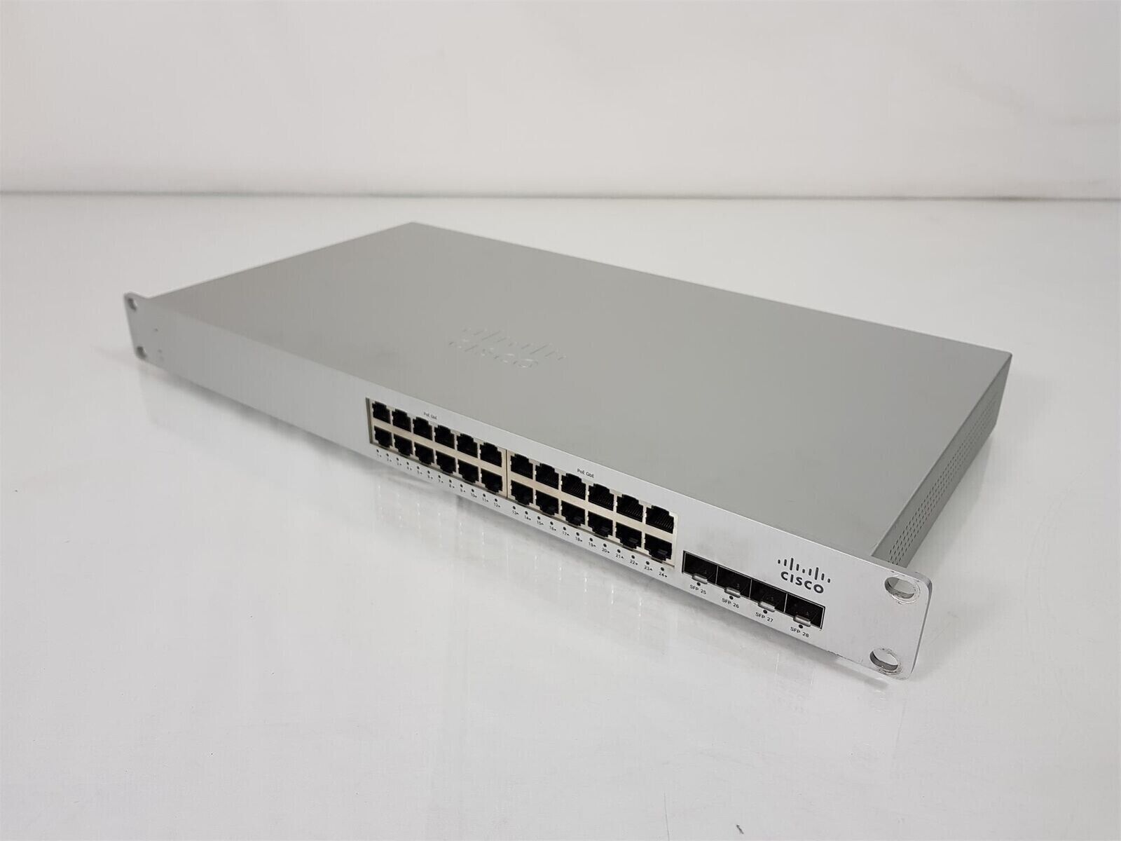 Cisco Meraki MS210-24P-HW 24-Port PoE  Managed Ethernet Switch MS210 Unclaimed